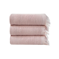 Полотенце Lotus Home Rius light pink светло-розовое 50х100 см