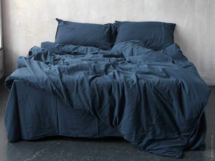 Постельное белье Limasso Dress Blue Standart семейный Постельное белье Limasso Dress Blue Standart семейный