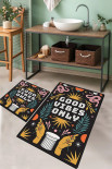 Набор ковриков для ванной Chilai Home Snake trinket 60x100 см + 50x60 см