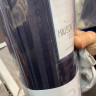 Простынь на резинке Maison D'or saten stripe антрацит 180x200 + 25 см
