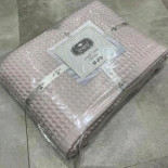 Простынь-пике вафельная Do&Co Danelli сиреневая, однотонная 220x240 см