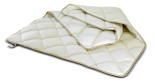 Одеяло антиаллергенное Mirson EcoSilk Зимнее Carmela 100% хлопок 110x140 см, №014
