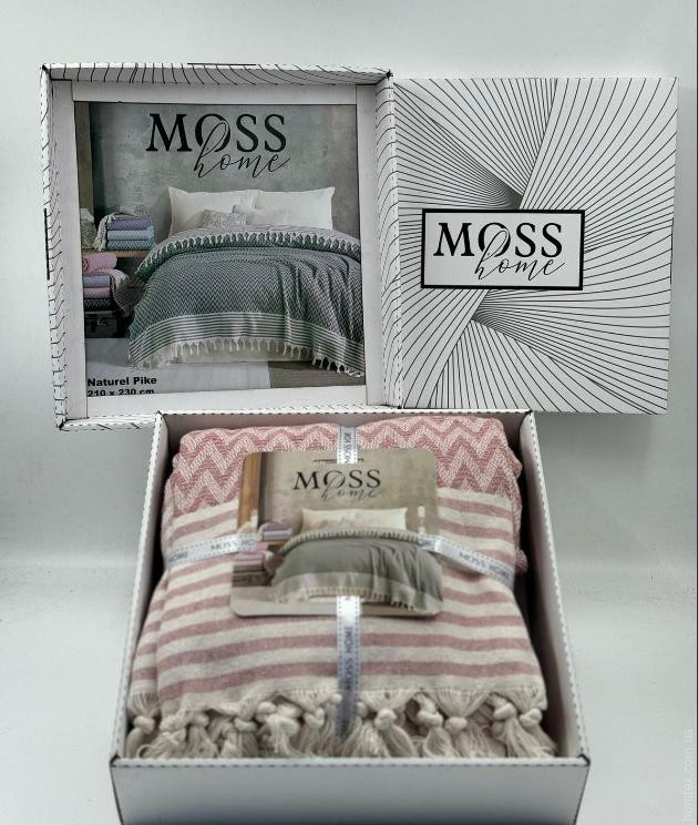Покрывало - пике вафельное Moss Home 210x230 см модель 16