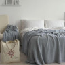 Плед - Покрывало La Modno Wool Cotton Balance Sky Gray 220х240 см Плед - Покрывало La Modno Wool Cotton Balance Sky Gray 220х240 см