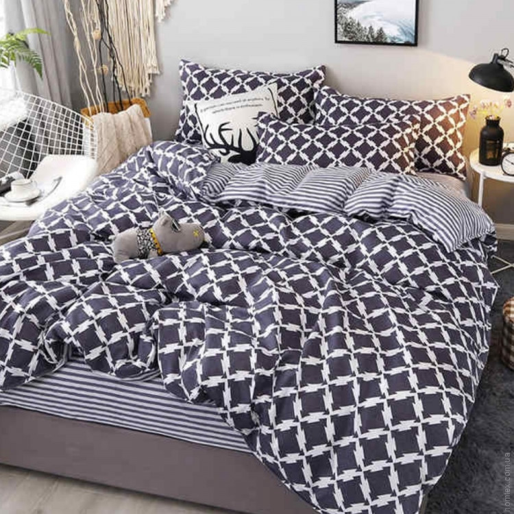 Постельное белье Mirson 17-0008 Ubaldo бязь KING SIZE