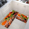 Набір килимків для кухні Homytex з 2-х штук 50x80+50x160 см, модель 03