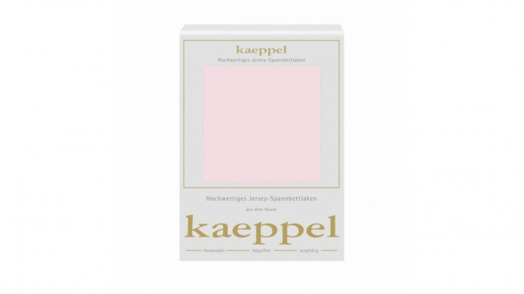 Простынь на резинке трикотажная Kaeppel 90-100х200+25 см цвет розовый