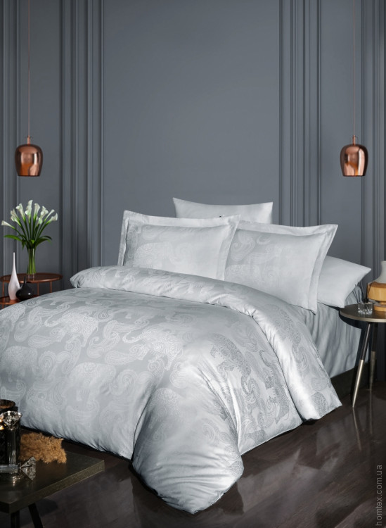 Постельное белье First Choice Doreta silver delux семейный 