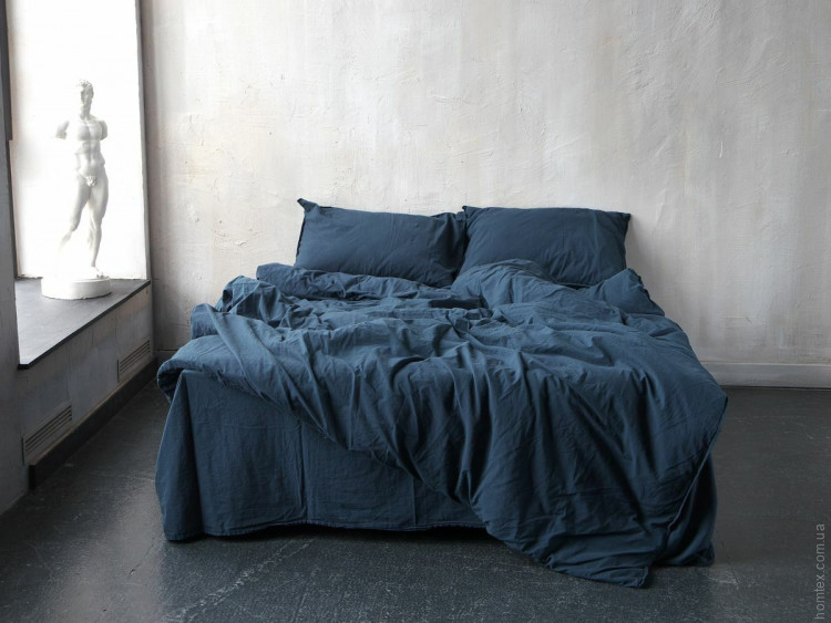 Постільна білизна Limasso Dress blue Standart полуторна