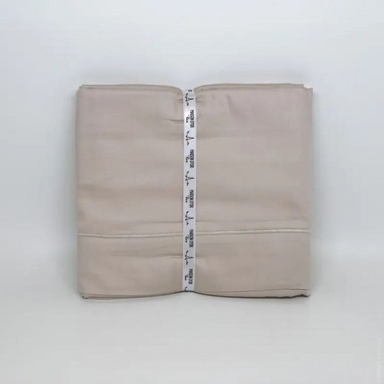 Простирадло сатин Maison Dor SHEET BEIGE 245x285 см