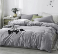 Пододеяльник Almira Mix фланель серый 220x240 см