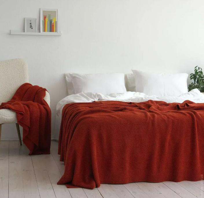 Плед - Покрывало La Modno Corn TerraCotta 170х240 см