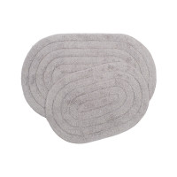 Набор ковриков для ванной Shalla Edna lila лиловый 40х60 см + 50х100 см 