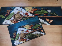 Набір килимків для кухні Homytex з 2-х штук 50x80+50x160 см, модель 04