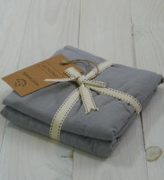 Набір наволочок La Modno Stonewashed Gray 50x70 см 2 шт. Набір наволочок La Modno Stonewashed Gray 50x70 см 2 шт.