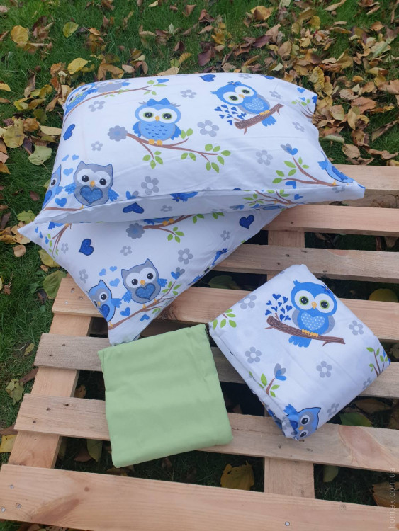 Постельное белье фланель Cotton Star евро, модель 4