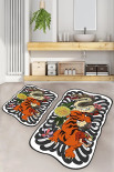 Набор ковриков для ванной Chilai Home Wild animals 60x100 см + 50x60 см