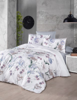 Постільна білизна First Choice de luxe ранфорс Layla vizon євро 