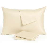 Наволочка U-tek Home Сатин Boston Ivory Beige 70х70 см