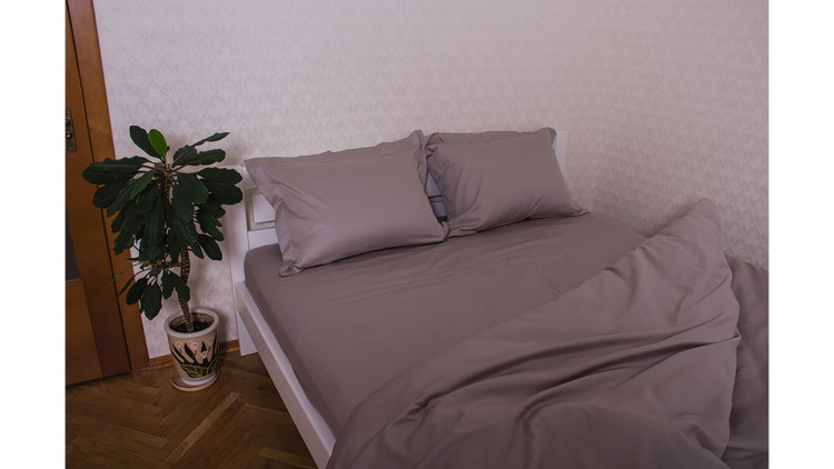 Пододеяльник Billerbeck Neustadt U светло-серый 160x220 см