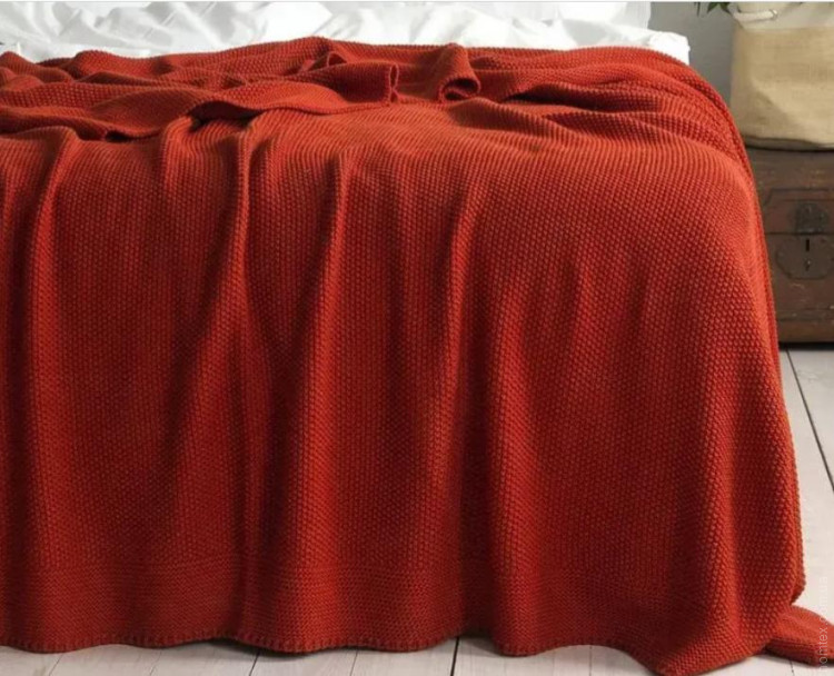 Плед - Покрывало La Modno Corn TerraCotta 220х240 см