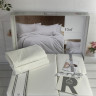Постельное белье Romeo Home Vial молочный сатин евро