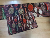 Набір килимків для кухні Homytex з 2-х штук 50x80+50x160 см, модель 05