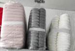 Плед из микрофибры Mays Powder 160x220 см широкая полоска