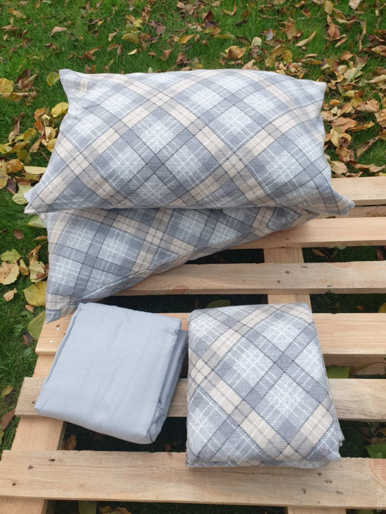 Постельное белье фланель Cotton Star евро, модель 5