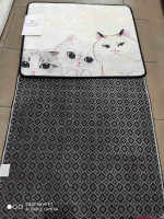 Набор ковриков для ванной Chilai Home Кошки (60x100 см + 50x60 см)