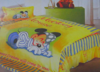 Полуторный комплект детского постельного белья "Elite" (Украина) Микки-Маус
