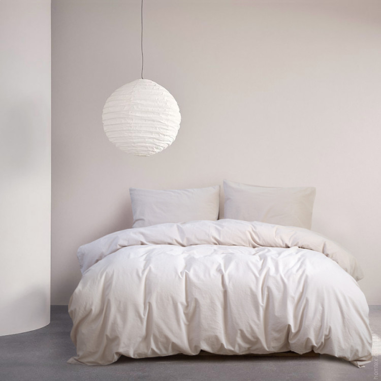 Постельное белье Lotus Home Washed cotton Kansas бежевый евро