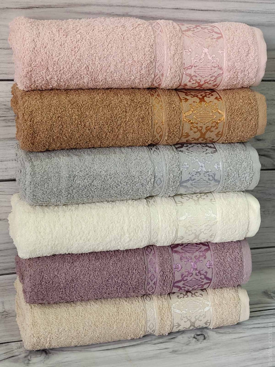 Набор махровых полотенец Mame Home 50x90 см из 6 шт, модель 14