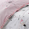 Постільна білизна Tivolyo Home Balerina рожева для новонароджених