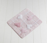 Коврик для ванной Chilai Home Kalbim Pembe 50x60 см
