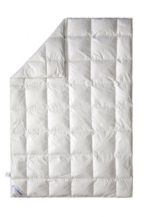 Одеяло кассетное зимнее пуховое 100% пух SoundSleep Air Soft 145x210 см