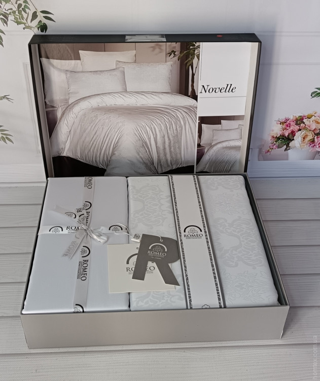 Постельное белье Romeo Home сатин - жаккард Novelle евро
