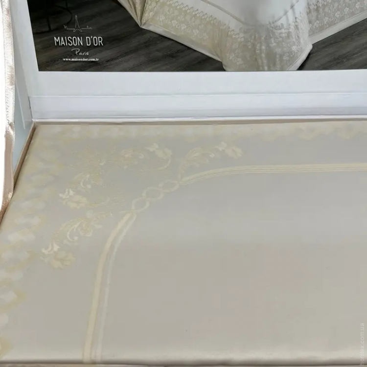 Постільна білизна Maison D'or Tom Ross Ecru-Beige (екрю-бежева) євро