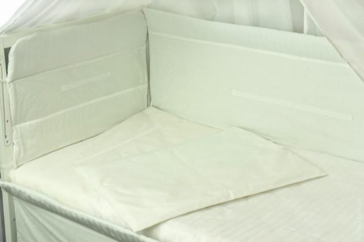 Спальный комплект для детской кроватки Руно "Прованс" с вышивкой