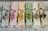 Набор махровых полотенец Ma Me Cotton V9 из 6 штук 30х50 см