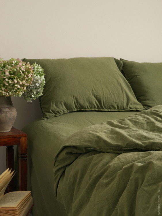 Постельное белье Limasso Capulet Olive Standart полуторный