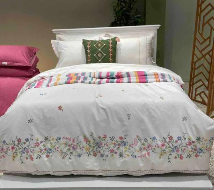 Постільна білизна Sarev Azize поплін двоспальний євро