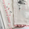 Постільна білизна Tivolyo Home Balerina молочна для новонароджених