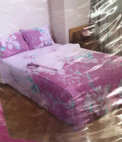 Постельное белье Я люблю Цветы розовый евро