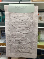 Набір бавовняних килимків для ванної Maco Cotton з 2 шт. 50x60 см + 60x100 см модель 19