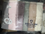 Набор махровых полотенец Cestepe VIP Cotton Vx03 из 6 штук 70х140 см