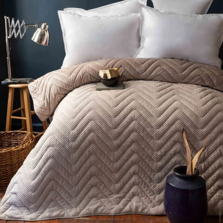 Ковдра Nautica Home Altena Capuccino євро 195х215 см