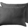 Набор наволочек LightHouse Sateen STRIPE Antracit 50x70см 2шт.