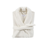 Халат unisex Lotus Home Bold New Microcotton off white махровый M