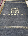 Ковер безворсовый 120х180 см Givenchy серый